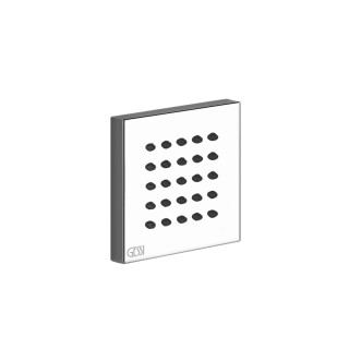 Квадратная боковая форсунка для душа Gessi 32973 6,5х6,5