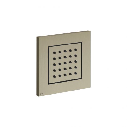 Встраиваемая поворотная боковая форсунка Gessi 32984 9,8х9,8 схема 7 Встраиваемая поворотная боковая форсунка Gessi 32984 9,8х9,8 схема 7