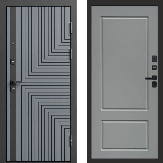 Входная дверь Termo-door Квантум Грей - Марсель Грей софт