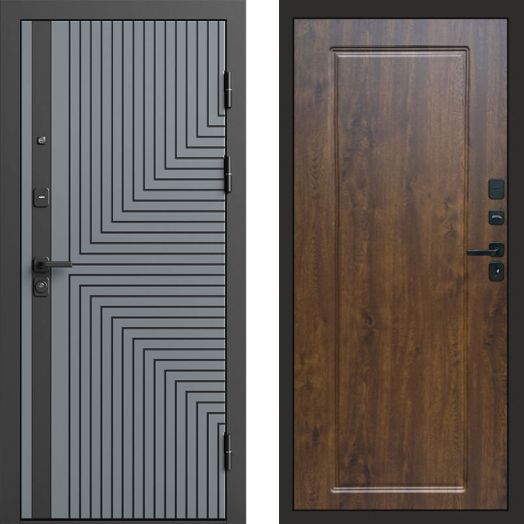 Входная дверь Termo-door Квантум Грей - Гранд Дуб