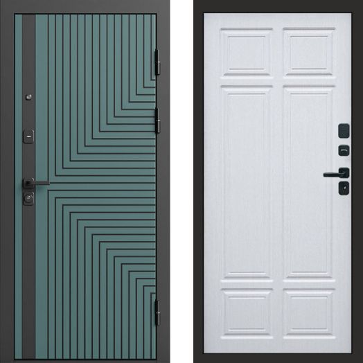 Входная дверь Termo-door Квантум velutto verde - Лиственница премиум