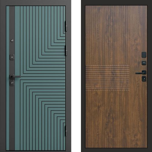 Входная дверь Termo-door Квантум velutto verde - Мастино Дуб