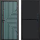 Входная дверь Termo-door Квантум velutto verde - Нео Black