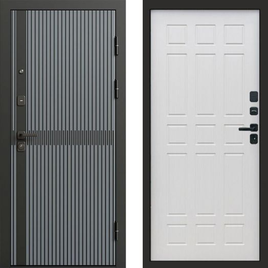 Входная дверь Termo-door Граунд Грей - Спарта Лиственница