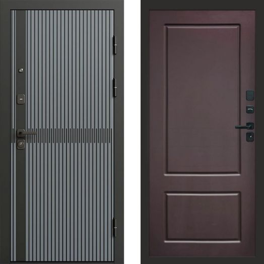 Входная дверь Termo-door Граунд Грей - Марсель Шоколад