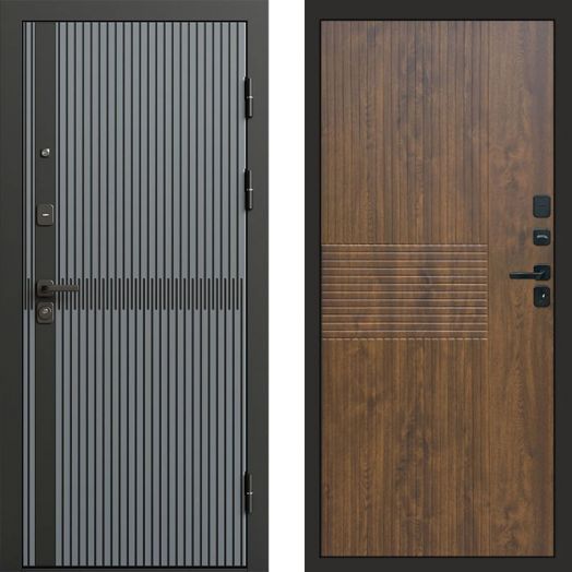 Входная дверь Termo-door Граунд Грей - Мастино Дуб