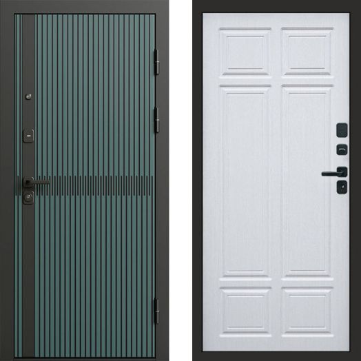 Входная дверь Termo-door Граунд velutto verde - Лиственница премиум