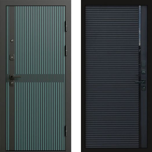 Входная дверь Termo-door Граунд velutto verde - Porte black