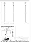 Gessi Goccia Полотенцедержатель 60 38143147 хром браш схема 2