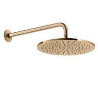 Тропический душ Gessi Inciso 30х30 58248726 бронза теплая браш PVD схема 1