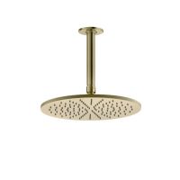 Тропический душ Gessi Inciso 30х30 58252727 латунь браш PVD схема 1