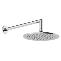 Тропический душ Gessi Anello 34,8х25 63348031 хром схема 1