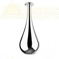 Тропический душ Gessi Goccia 15,2х15,2 33751031 хром схема 1
