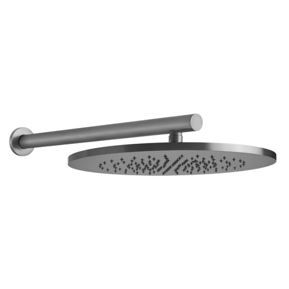 Изображение Тропический душ Gessi 316 35,5х35,5 54148239 сталь браш