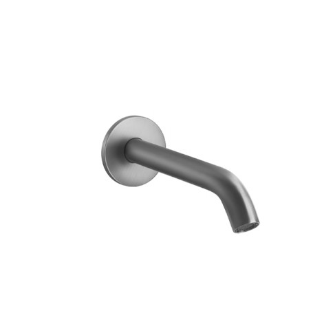 Излив настенный Gessi 316 54008239 сталь браш