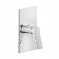 Смеситель для душа на 1 поток Gessi Rilievo 59061031 хром схема 1