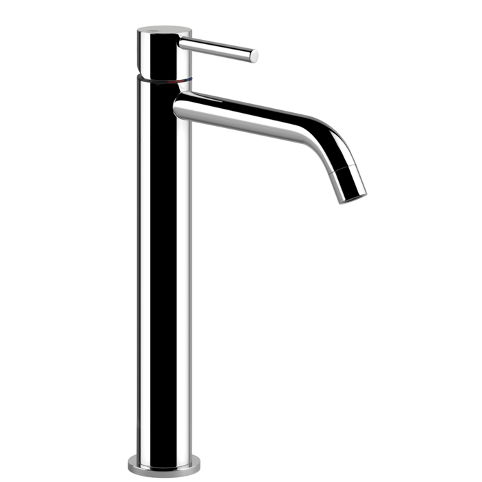 Изображение Высокий смеситель Gessi Emporio Via tortona с 1 отверстием 18604 для раковины