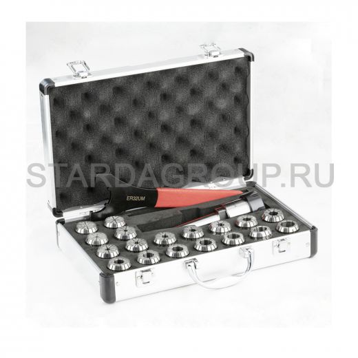 Патрон цанговый с набором цанг DJ-09056A-5-ER40 DAJIU MACHINERY