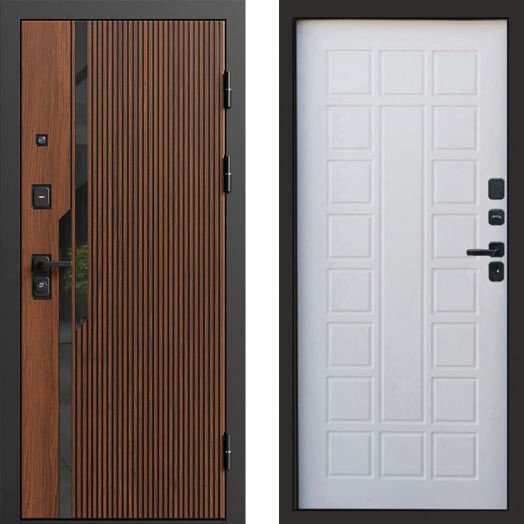 Входная дверь Termo-door Флекс Дуб - Престиж Белое дерево