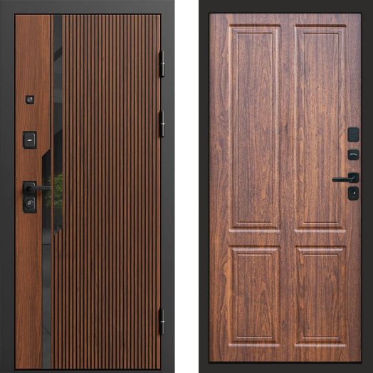 Входная дверь Termo-door Флекс Дуб - Орех стандарт