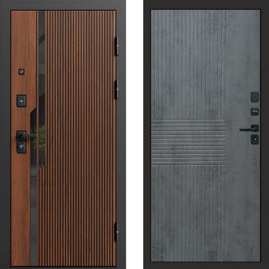 Входная дверь Termo-door Флекс Дуб - Мастино Бетон темный