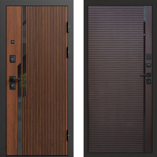 Входная дверь Termo-door Флекс Дуб - Porte Шоколад