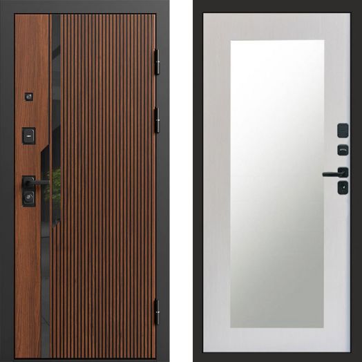 Входная дверь Termo-door Флекс Дуб - Зеркало триумф Лиственница