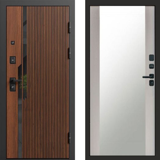 Входная дверь Termo-door Флекс Дуб - Зеркало Лиственница