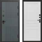 Входная дверь Termo-door Селект Графит - Классика Лиственница