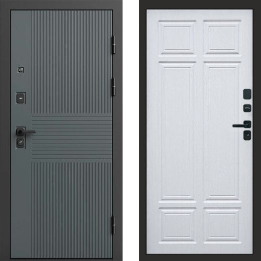 Входная дверь Termo-door Селект Графит - Лиственница премиум