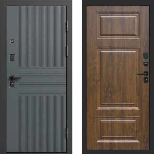 Входная дверь Termo-door Селект Графит - Лион Дуб