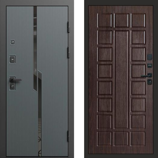 Входная дверь Termo-door Прайм Графит - Престиж Венге