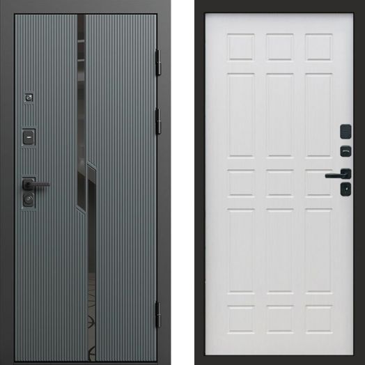 Входная дверь Termo-door Прайм Графит - Спарта Лиственница