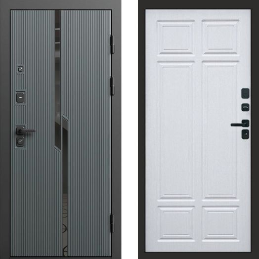 Входная дверь Termo-door Прайм Графит - Лиственница премиум