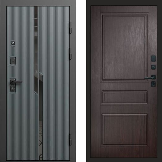 Входная дверь Termo-door Прайм Графит - Класскика Венге