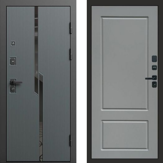 Входная дверь Termo-door Прайм Графит - Марсель Грей софт