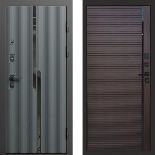 Входная дверь Termo-door Прайм Графит - Porte Шоколад