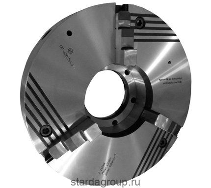 Токарный патрон клинореечный ручной самоцентрирующийся ПР-630.254.J11