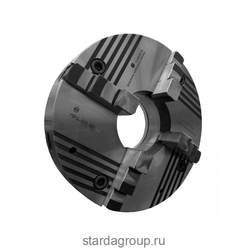 Патрон токарный клинореечный четырехкулачковый ручной самоцентрирующийся ПР4-630.254.C545