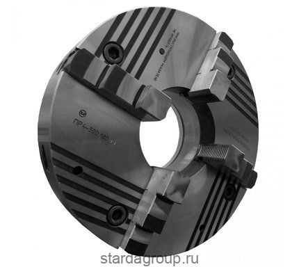 Токарный патрон клинореечный ручной самоцентрирующийся ПР4-500.180.J11