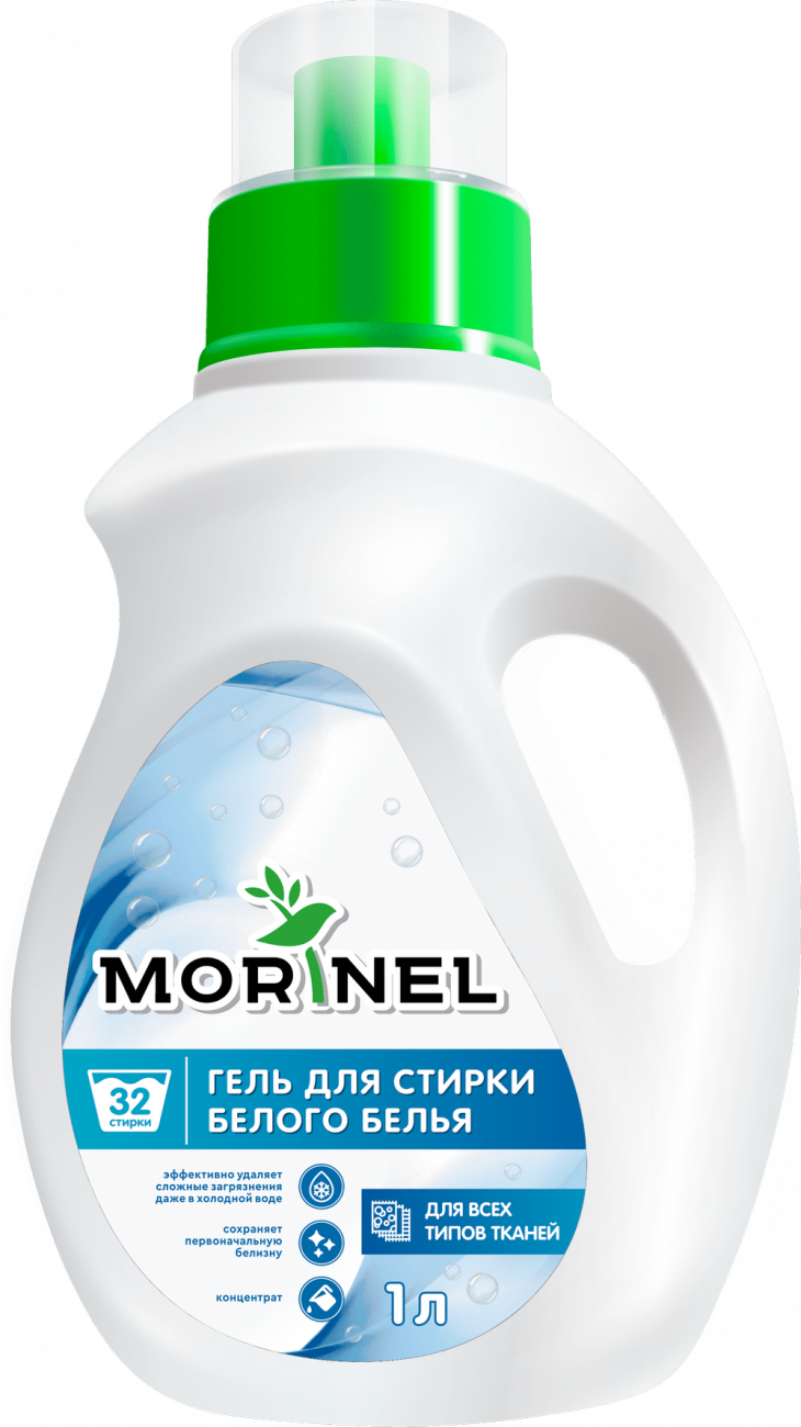 Гель для стирки белого белья 1 л