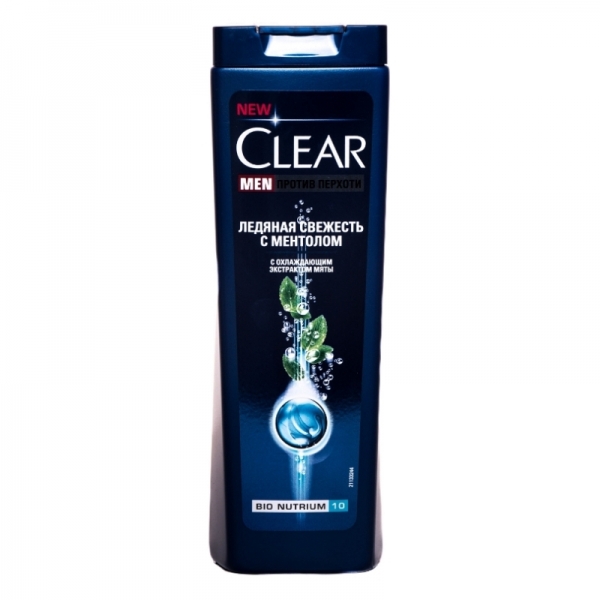 Шампунь Clear Men Ледяная Свежесть 400 мл