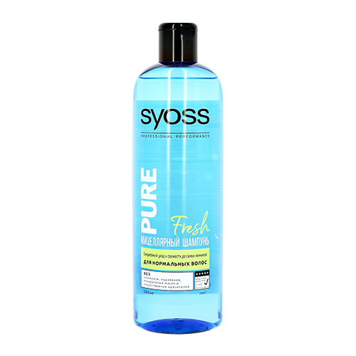 Шампунь Syoss Pure Fresh для нормальных волос 500 мл