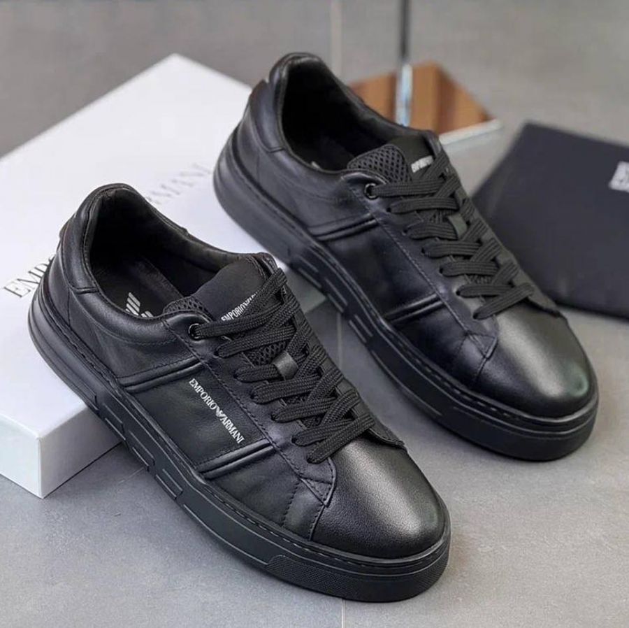 Кроссовки Armani Premium мужские