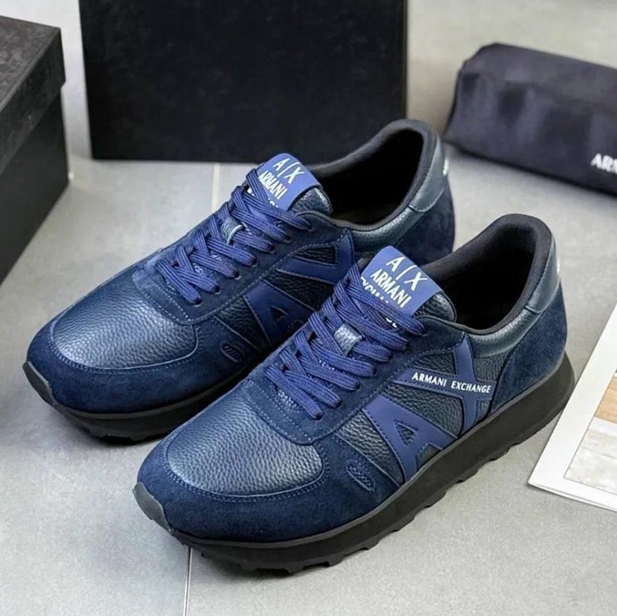 Кроссовки Armani Premium мужские
