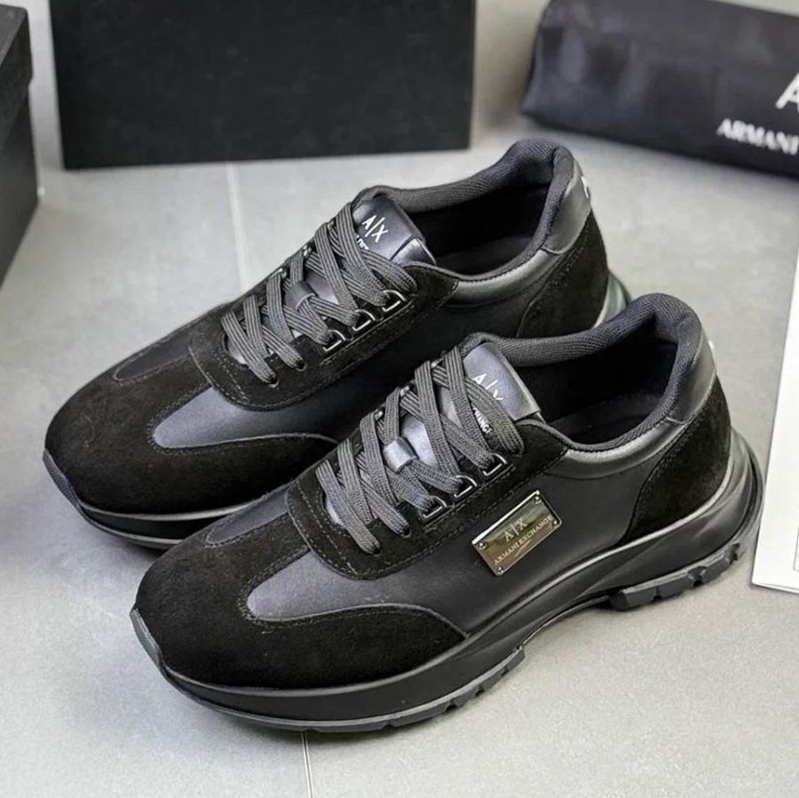 Кроссовки Armani Premium мужские