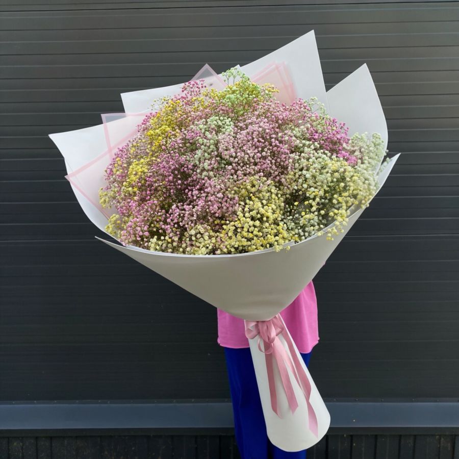 Букет-Гигант из гипсофилы