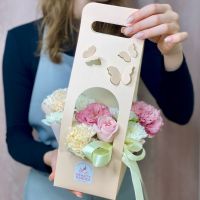 Сборная композиция в сумке