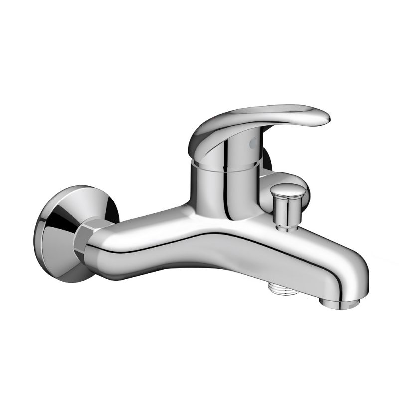 Смеситель для ванны и душа, полимер Dorff Comfort D8010000, хром