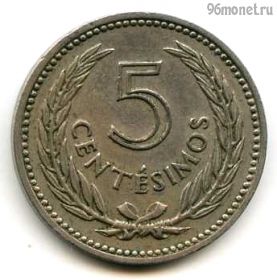 Уругвай 5 сентесимо 1953